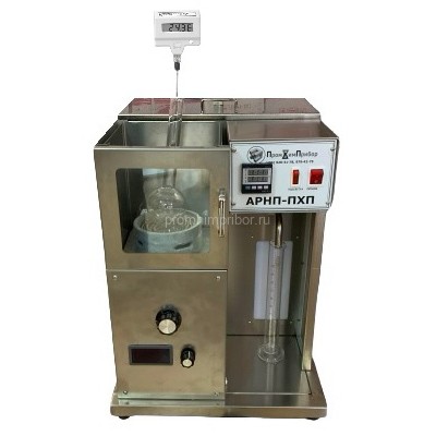 Полуавтоматический аппарат АРНПц-ПХП определения фракционного состава с цифровым термометром