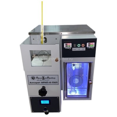 Полуавтоматический аппарат АРНП-К-ПХП для определения фракционного состава с термостатированием приемника (ГОСТ 2177-99, ГОСТ 57036-2016, ГОСТ ISO 3405-2013, ASTM D86 )