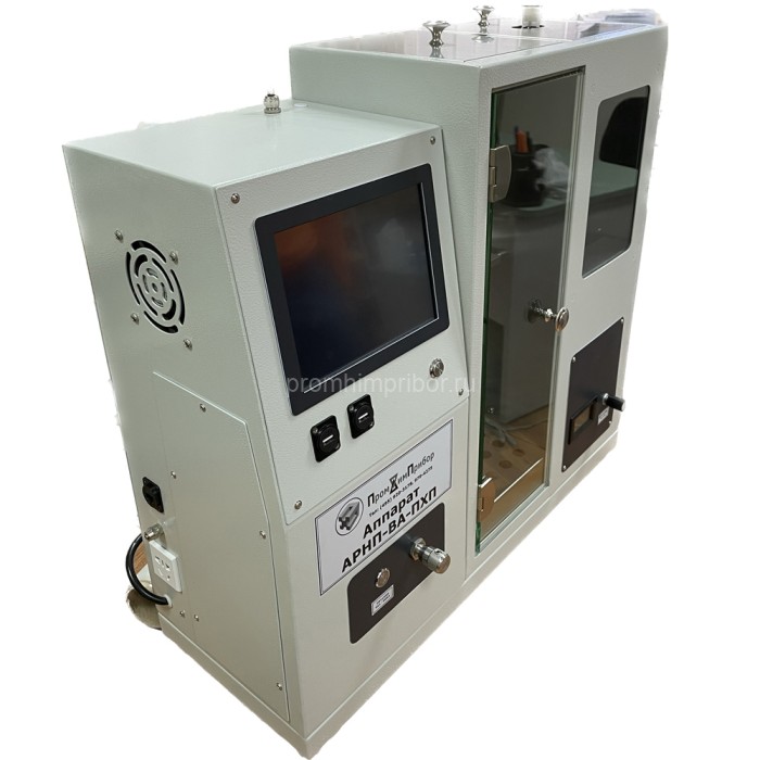 Автоматический аппарат АРНП-ВА-ПХП для определения фракционного состава при низком давлении