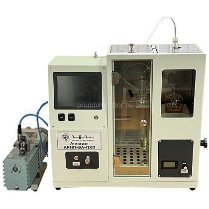 Автоматический аппарат АРНП-ВА-ПХП для определения фракционного состава при низком давлении