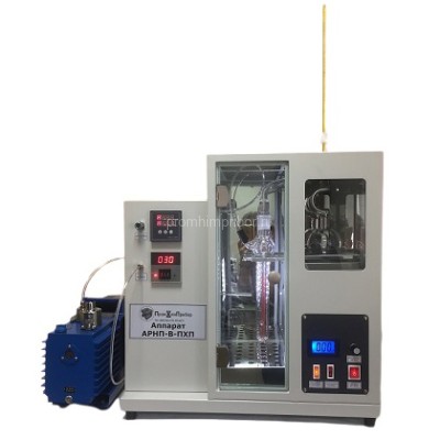 Полуавтоматический аппарат АРНП-В-ПХП для определения фракционного состава при низком давлении