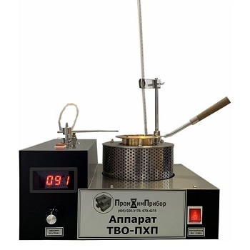 Аппарат ТВО-ПХП для определения температуры вспышки в открытом тигле